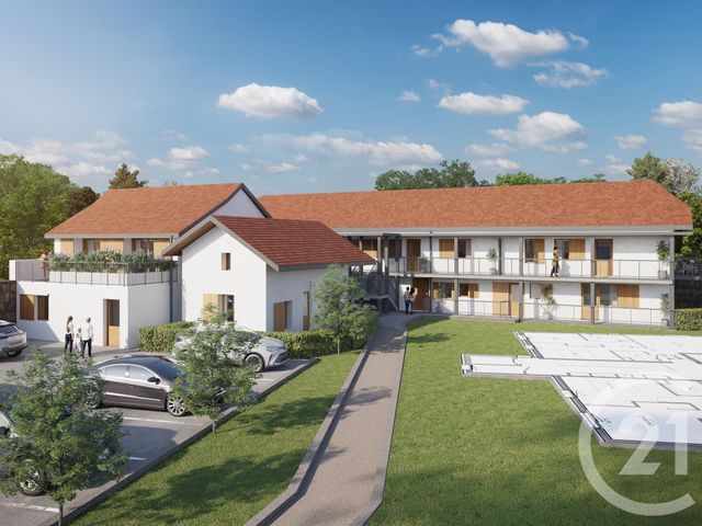 Appartement T3 à vendre - 3 pièces - 67.23 m2 - AIX LES BAINS - 73 - RHONE-ALPES - Century 21 Alp-Immo-Confiance