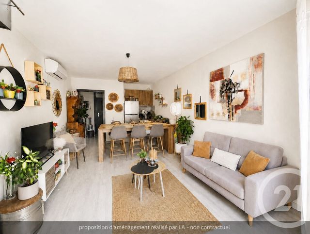Appartement T2 à vendre - 2 pièces - 41.06 m2 - AIX LES BAINS - 73 - RHONE-ALPES - Century 21 Alp-Immo-Confiance