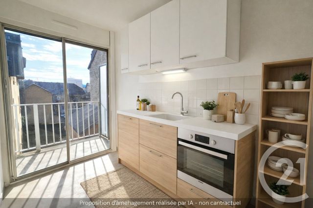 Appartement T1 à vendre - 1 pièce - 33.05 m2 - AIX LES BAINS - 73 - RHONE-ALPES - Century 21 Alp-Immo-Confiance