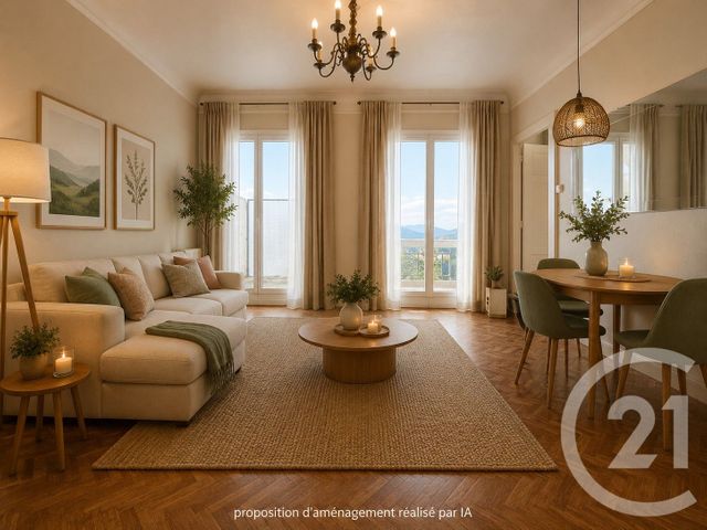 Appartement T2 à vendre - 2 pièces - 54.0 m2 - AIX LES BAINS - 73 - RHONE-ALPES - Century 21 Alp-Immo-Confiance