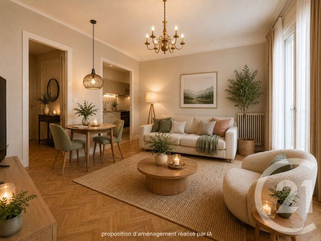Appartement T2 à vendre - 2 pièces - 54.0 m2 - AIX LES BAINS - 73 - RHONE-ALPES - Century 21 Alp-Immo-Confiance