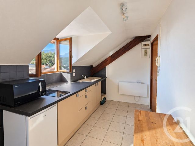 Appartement T1 à vendre - 1 pièce - 25.18 m2 - AIX LES BAINS - 73 - RHONE-ALPES - Century 21 Alp-Immo-Confiance