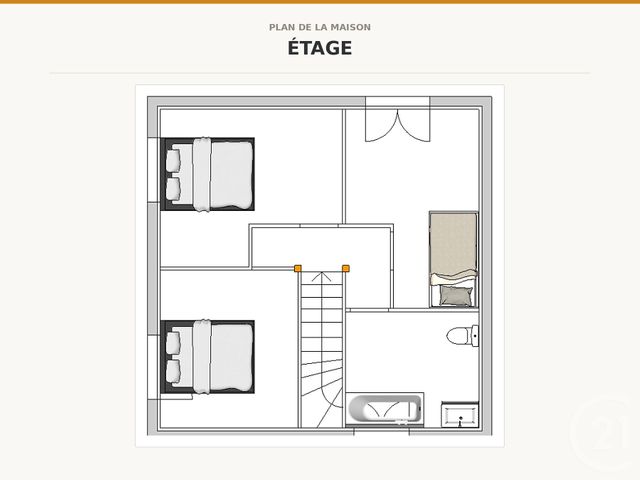 maison à vendre - 4 pièces - 90.0 m2 - MOYE - 74 - RHONE-ALPES - Century 21 Alp-Immo-Confiance